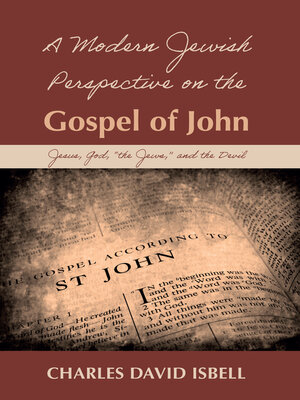 cover image of A Modern Jewish Perspective on the Gospel of John